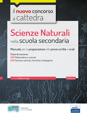 cover image of Scienze naturali nella scuola secondaria A28--A50